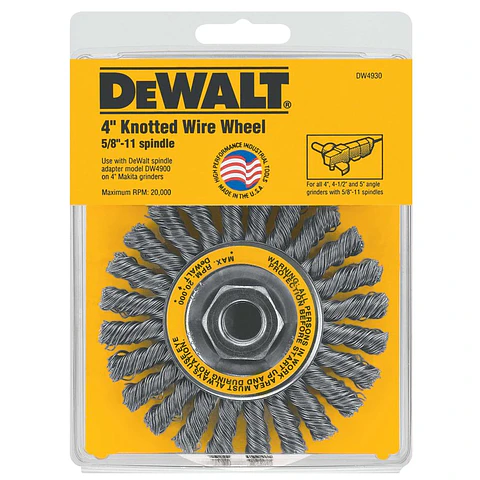 Grata Rueda Ondulada 4pulg M14 DeWalt