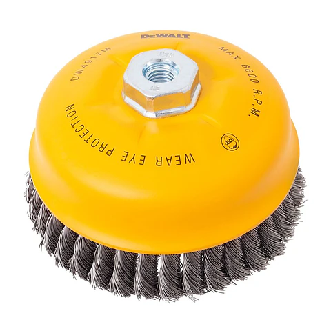 Grata Copa Trenzada 6pulg M14 DeWalt