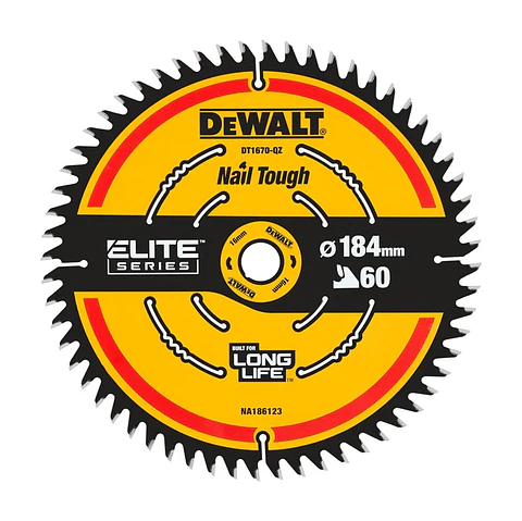 Disco Sierra DeWalt Elite 7 1/4IN 60T Corte Fino