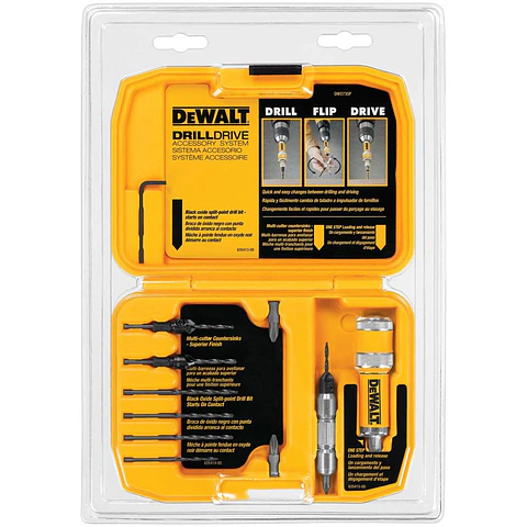 Set Adapt. Rápido Avellanar/atornillar #6-8-10 DeWalt