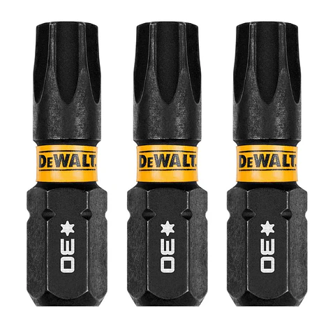 Flextorq T30 1Pulg (3 Pzas) DeWalt