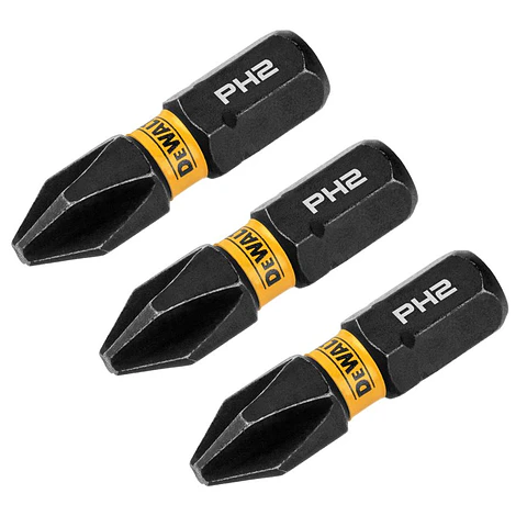 Flextorq PH2 1Pulg (3 Pzas) DeWalt