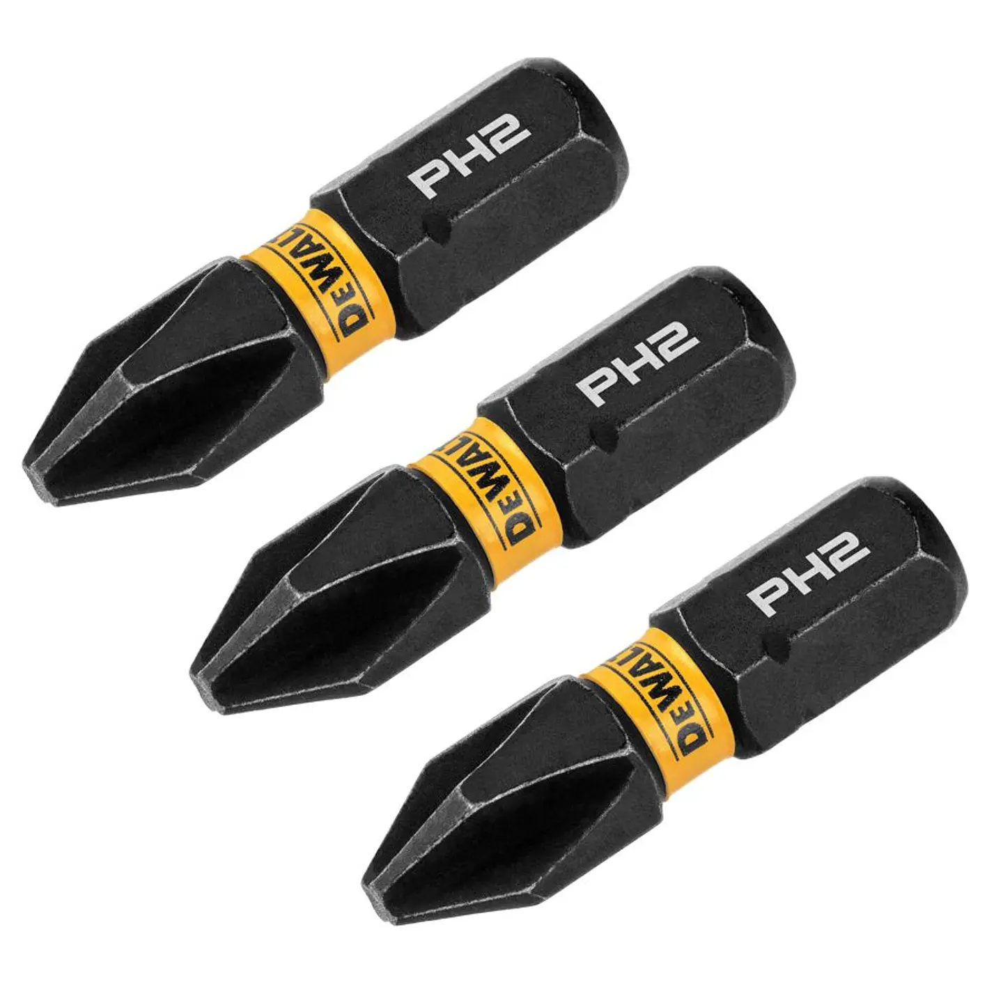 Flextorq PH2 1Pulg (3 Pzas) DeWalt 2