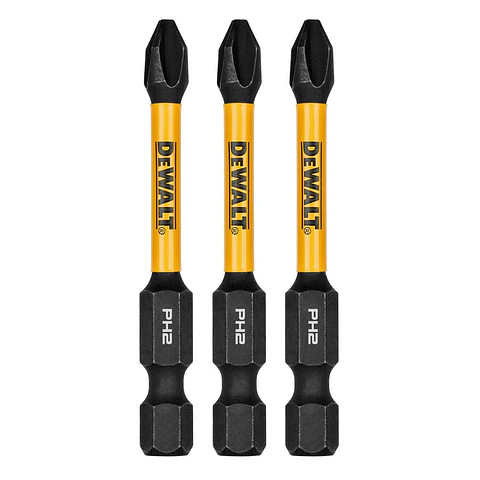 Flextorq PH2 2-1/4Pulg (3 Pzas) DeWalt