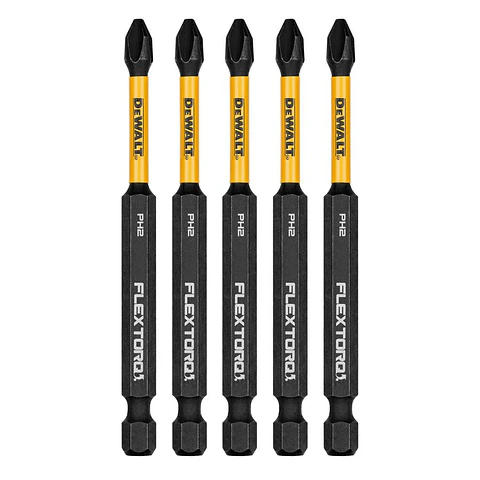Flextorq PH2 3-1/2Pulg (5 Pzas) DeWalt