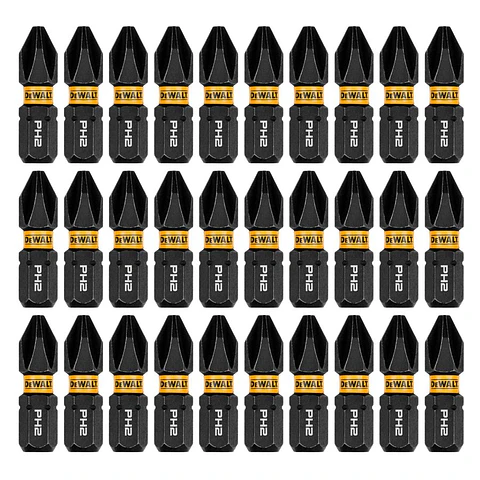 Flextorq PH2 1Pulg (30 Pzas) DeWalt