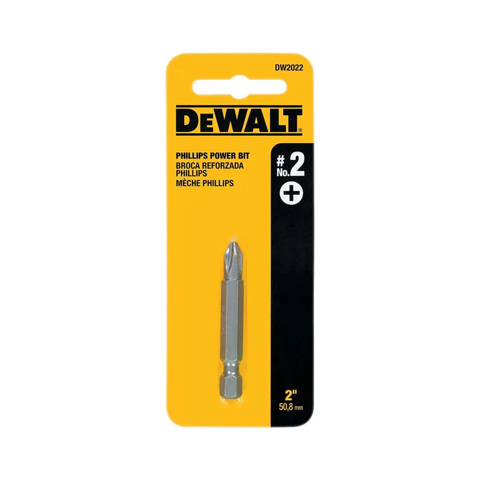 Punta Phillips 2'' N°2 1xDisplay DeWalt 2