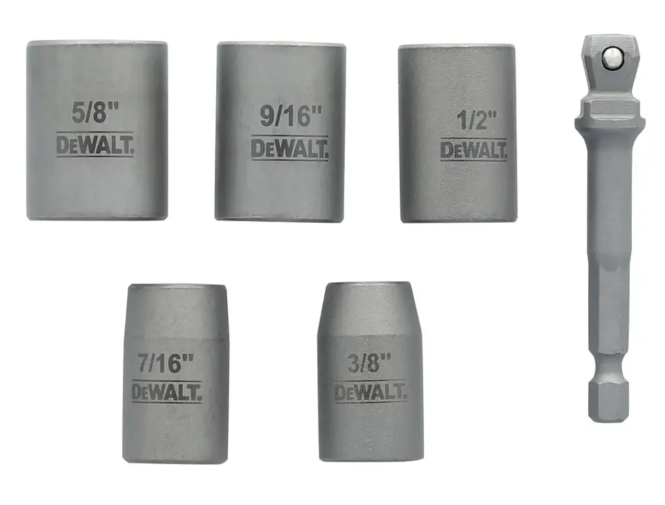 Adaptadores para Dados MaxFit 6 Piezas DeWalt 1