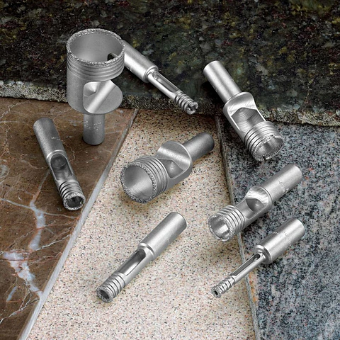 Broca Diamantada para Porcelanato 1'' (25,4 Mm) DeWalt