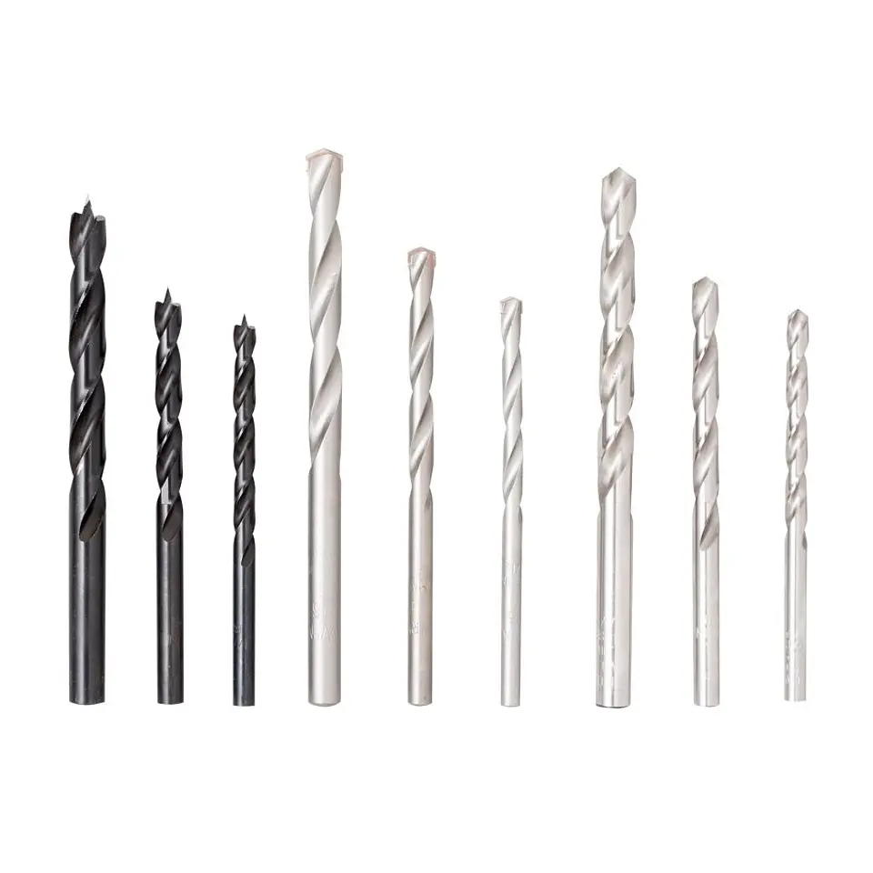 Set Brocas Combinadas 9 Pc Metal Madera Concreto Stanley 1