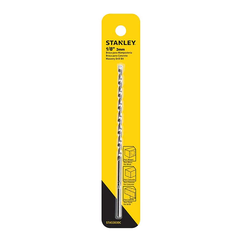 Broca Percusión 4x75mm Stanley