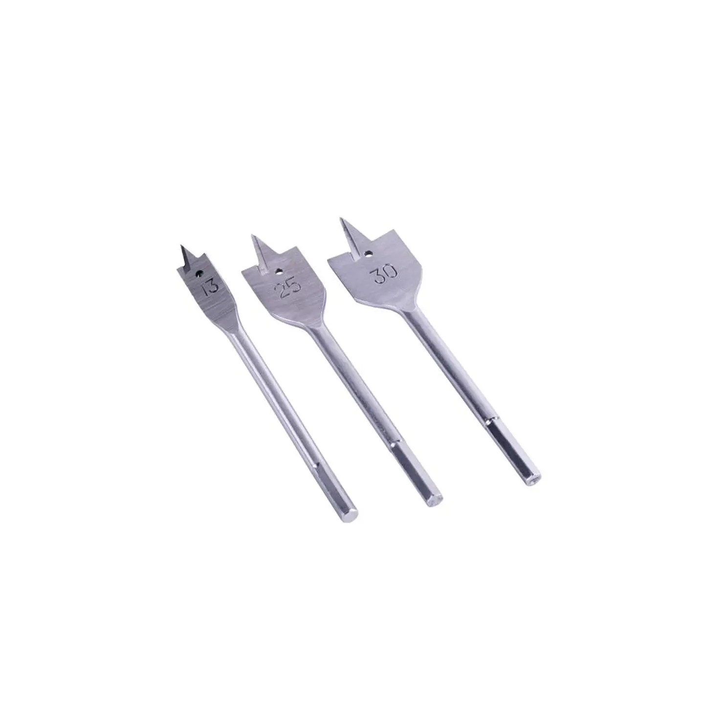 Juego 3 Brocas Madera Tipo Paleta Black+Decker - Ø 13/20/25 Mm 2
