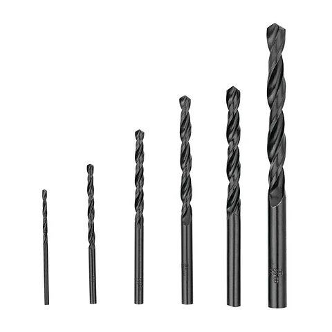 Set de 6 Brocas Metal Black+Decker