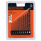 Set de 9 Brocas Metal y Concreto Black+Decker - Miniatura 3