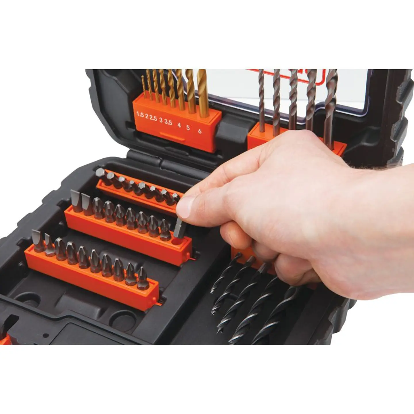 Set Atornillar y Perforar 50 Piezas Black+decker 2