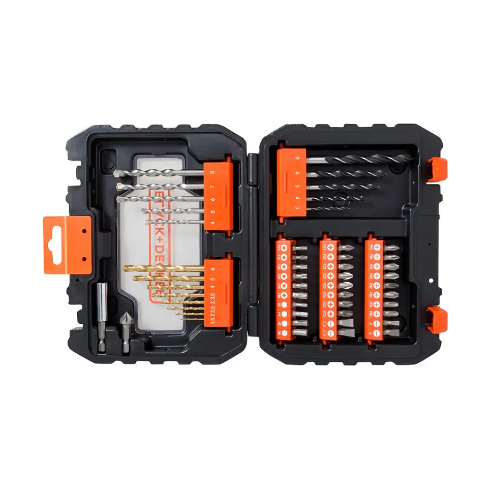 Set Atornillar y Perforar 50 Piezas Black+decker 3