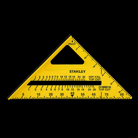 Escuadra Carpintero Plastico ABS Dual Color 150mm Stanley