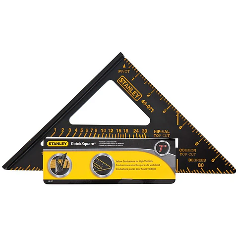 Escuadra Carpintero Tabla Roca (177MM) Stanley