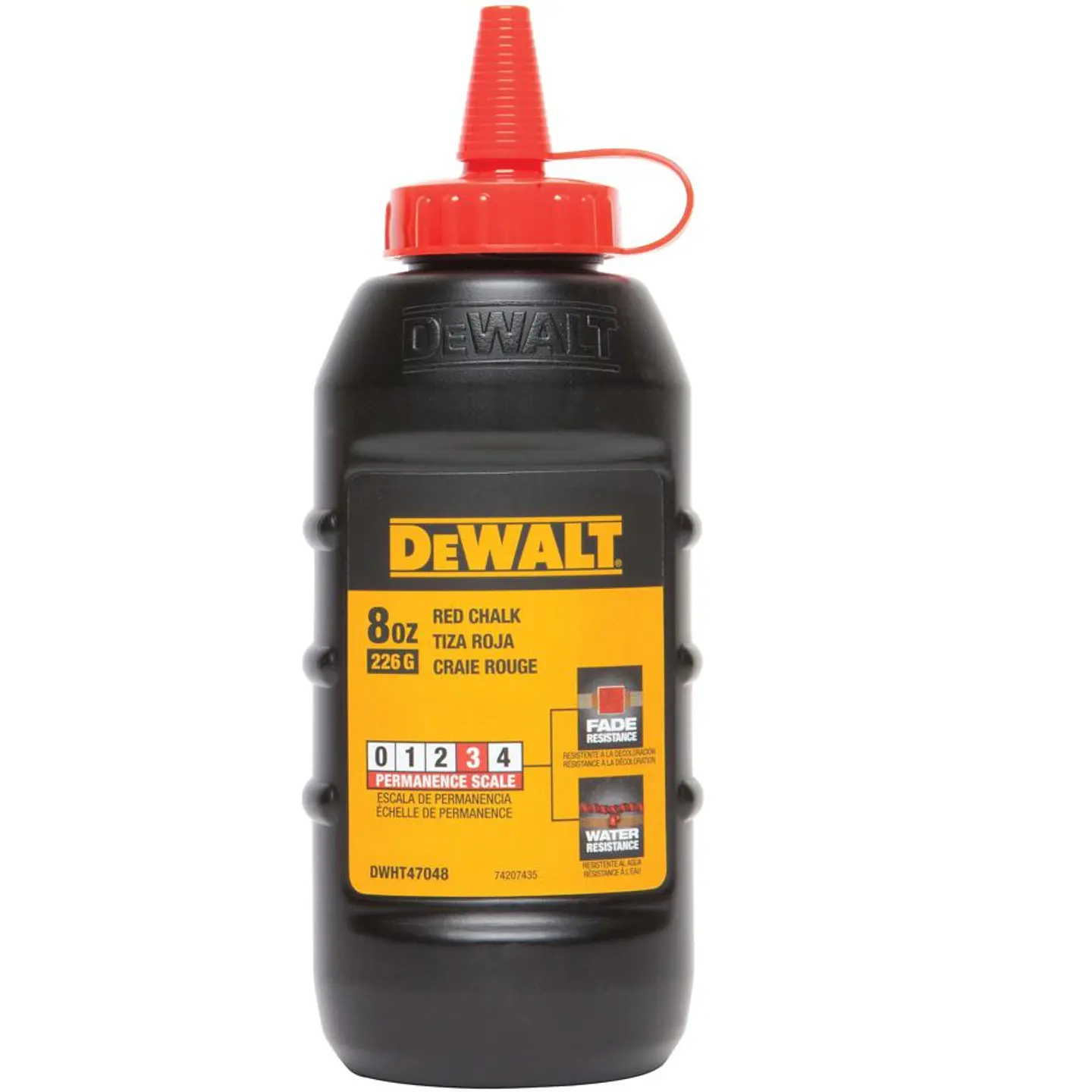 Color Rojo · Tamaño 8oz (226 G) DeWalt 1