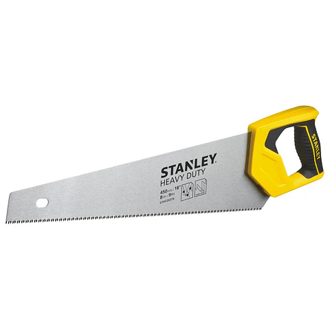 Serrucho Mango Bimaterial y Dientes Triple Afilado 18" 8TPI Stanley