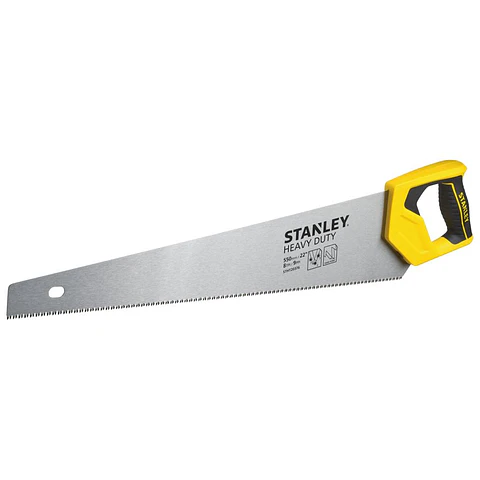 Serrucho Mango Bimaterial y Dientes Triple Afilado 22" 8TPI Stanley