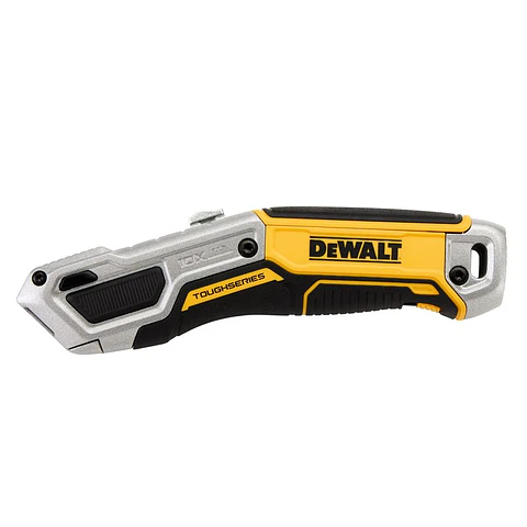 Cuchillo de Cuerpo Fijo y Hoja Retráctil Heavy-duty DeWalt - Capacidad para 10 Cuchillas
