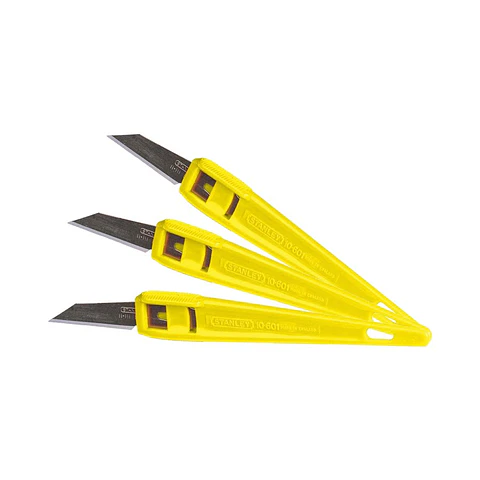 Escalpelo Universal Desechable 3 Piezas Stanley