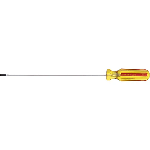 Destornillador PRO Punta Gabinete 1/8" Ancho Punta (3MM) Stanley - 6" Largo Barra (150MM)