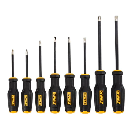Juego de Destornilladores ToughSeries 8 Piezas DeWalt