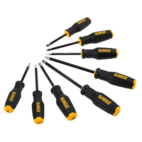 Juego de Destornilladores ToughSeries 8 Piezas DeWalt