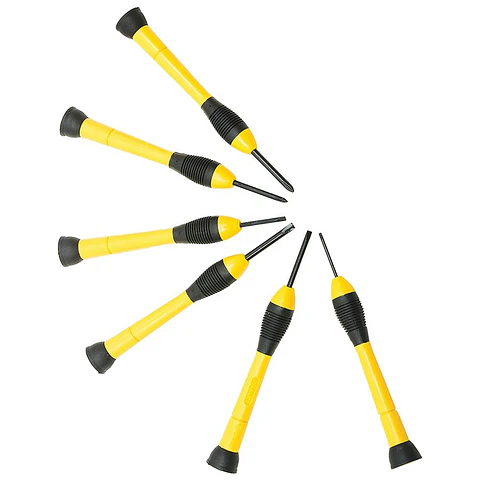 Juego 6 Destornilladores de Precision Stanley
