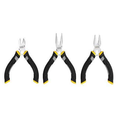 Juego de 3 Alicates Fatmax para Micromecanica Stanley