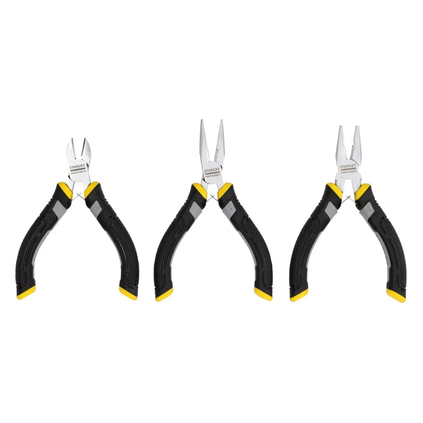 Juego de 3 Alicates Fatmax para Micromecanica Stanley 1