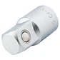Adaptador 3/8 Pul Encastre · 3/8 Pul F · 1/2 Pul M · 36 Mm Largo Stanley - Miniatura 3