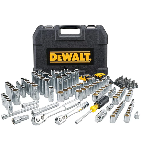 Set Mecanico200 Pc 1/2", 1/4", 3/8" Hexagonal - DeWalt