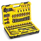 Set Mecanico Chromado 150 Piezas 1/4, 1/2, 3/8
