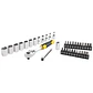 37PC 1/4” Compact Set Stanley - Miniatura 1