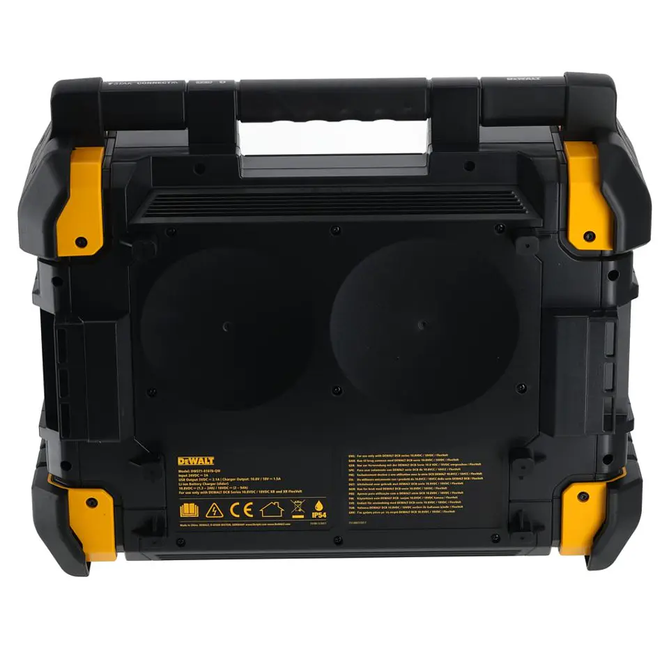 Radio Tstak 20V con Cargador, Bt y Radio DeWalt 3