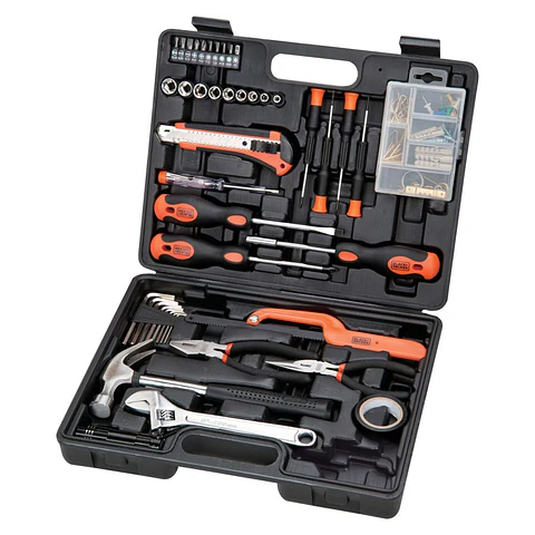 Set Herramientas Manuales 125 Piezas Black+Decker