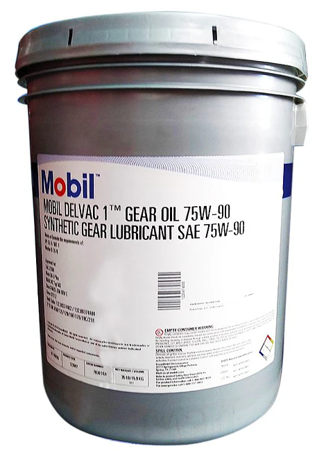 Mobil Delvac 1 Gear Oil 75W-90, 208LT