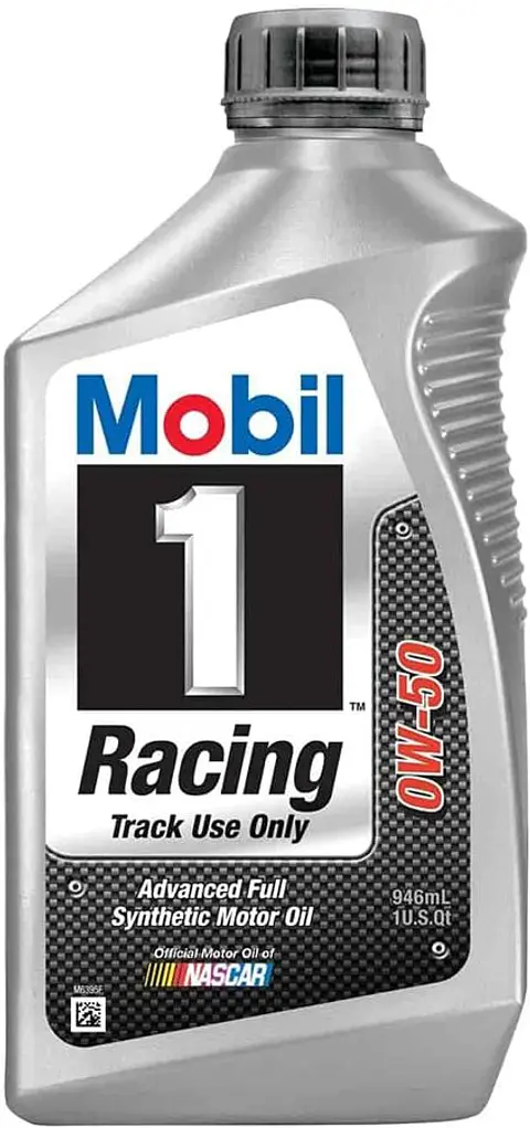 MOBIL1 Racing 0W-50, 1/4 Gl (6 Unidades)