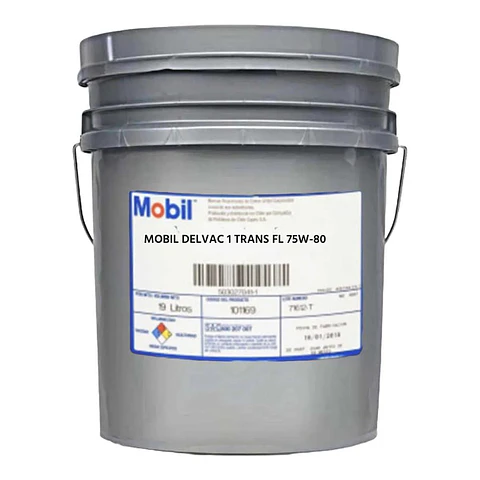 Mobil Delvac 1 Trans Fl 75W-80, 208LT