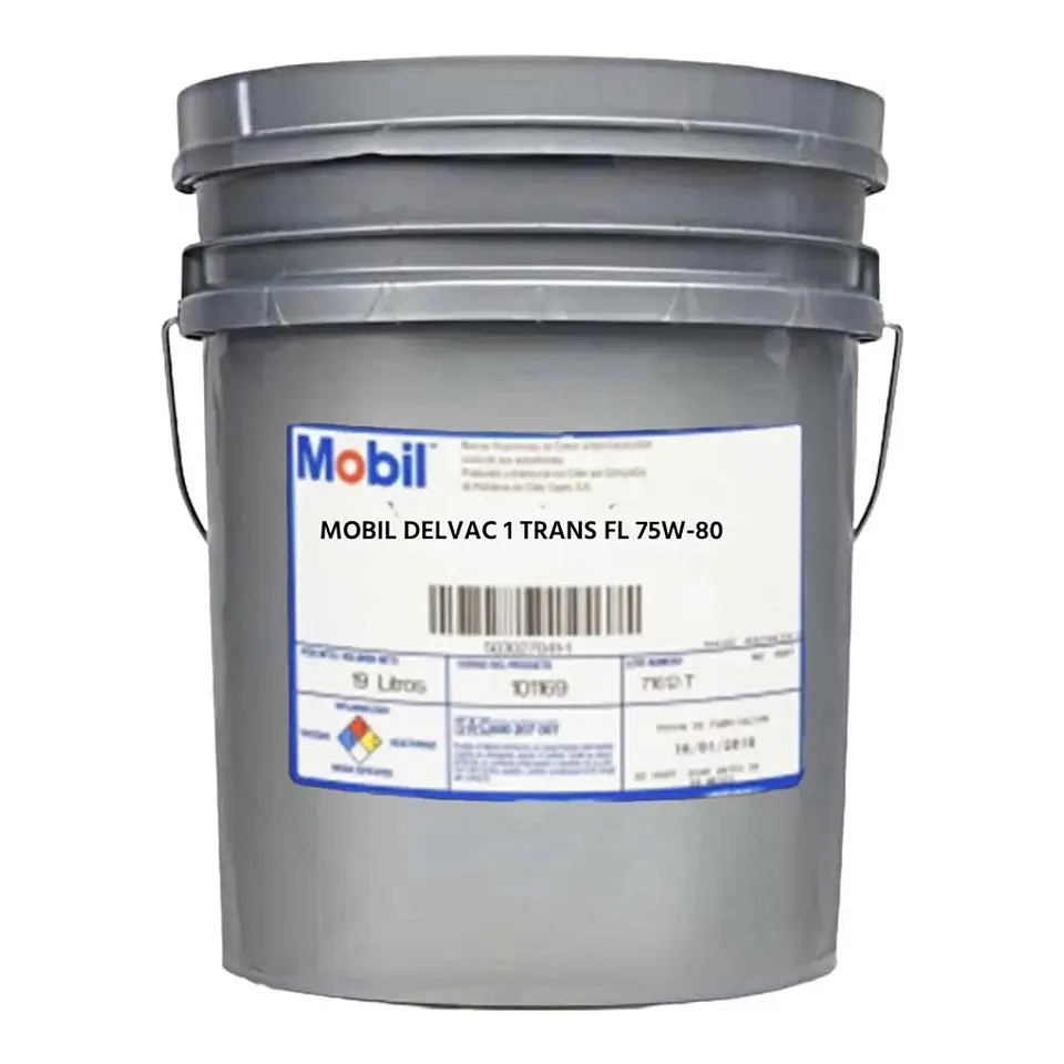 Mobil Delvac 1 Trans Fl 75W-80, 208LT 1