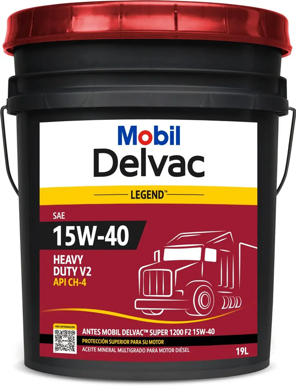 M Delvac Legend 15W-40 Heav Dut V2, 19L Mobil 1