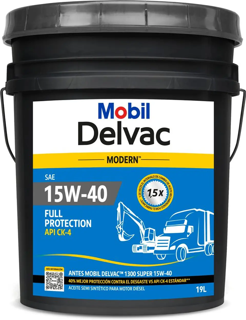 M Delvac Modern 15W-40 Full Prot, 1040L Mobil 1