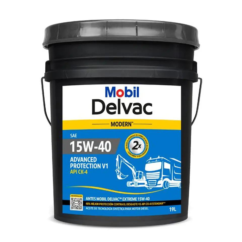 M Delvac Modern 15W-40 Adv Prot V1, 19L Mobil 1