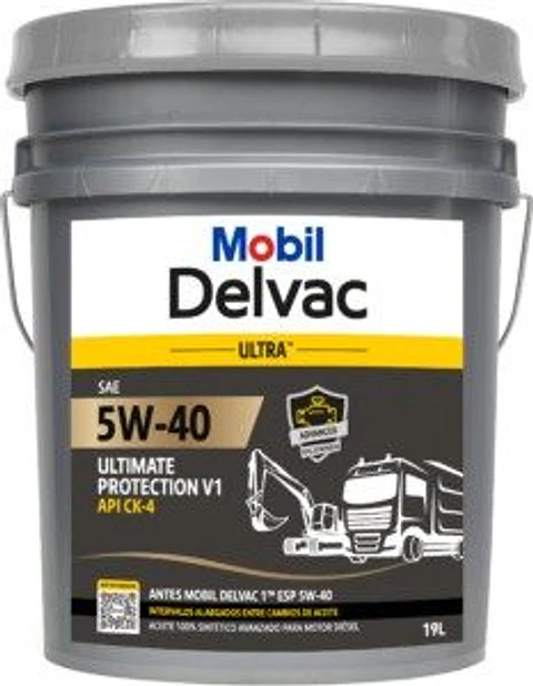 Mobil Delvac 1 Esp 5W-40, 19LT