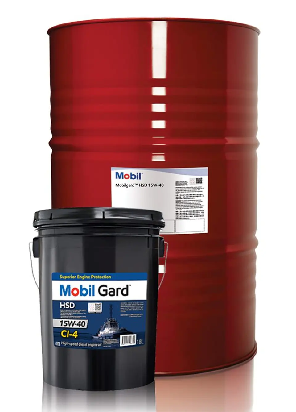 Mobilgard Hsd 15W-40 CI-4, 208LT 1