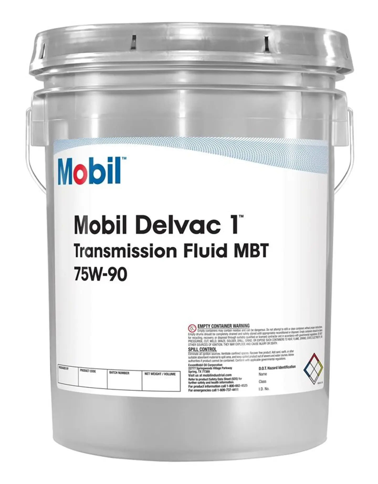 Mobil Delvac 1 Trans Fl Mbt 75W-90, 208LT 1