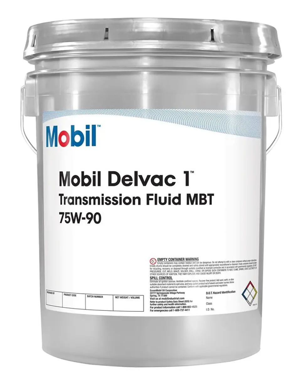 Mobil Delvac 1 Trans Fl Mbt 75W-90, 208LT 1